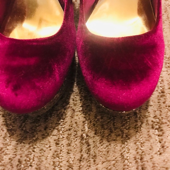 GUESS heels velvet & glitter - Picture 7 of 11
